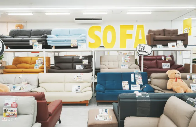 湯川家具の店内画像2